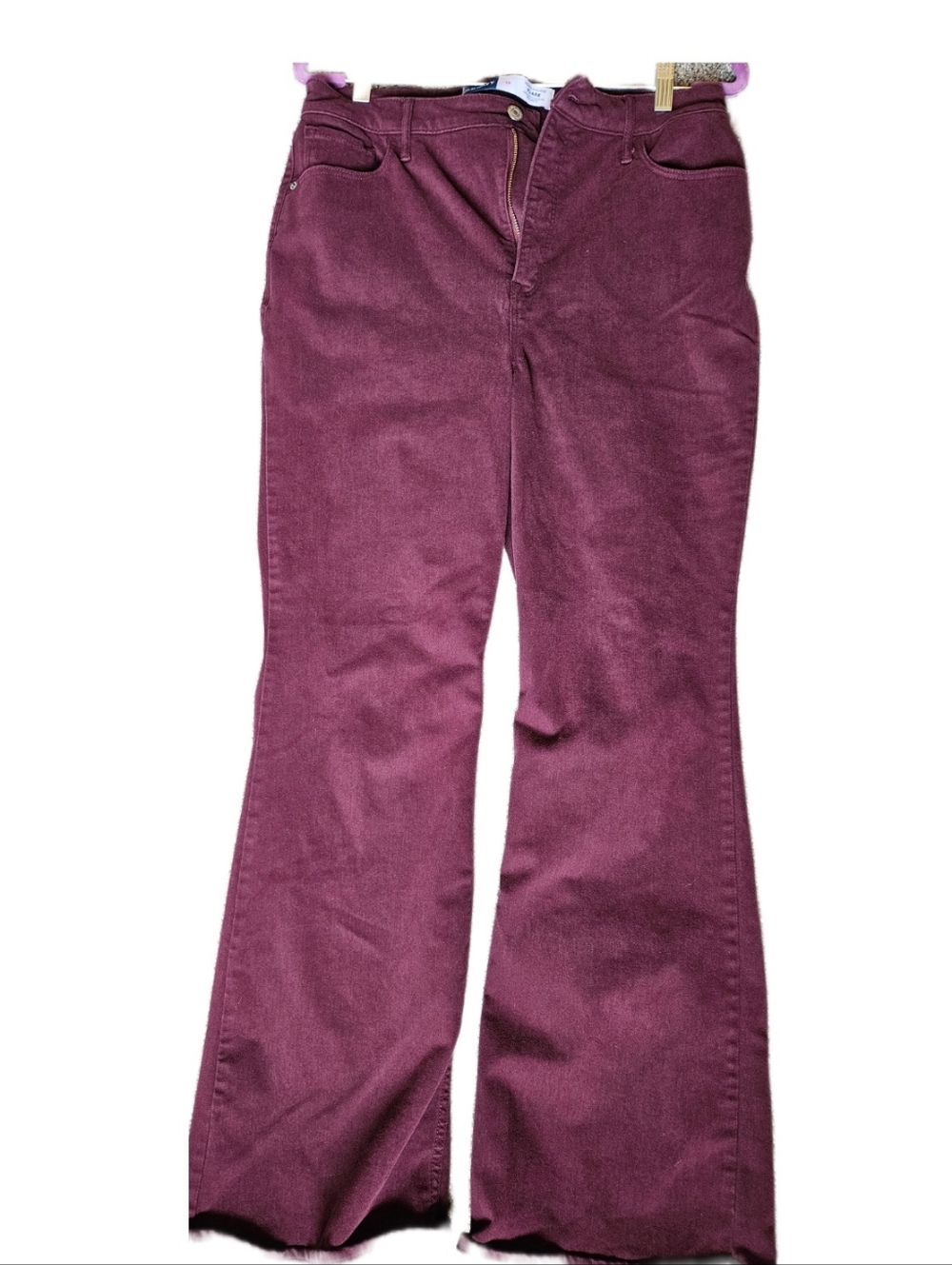Old Navy Higher High-Rise Flare Size 12 Secret Smooth Pockets Great Condition